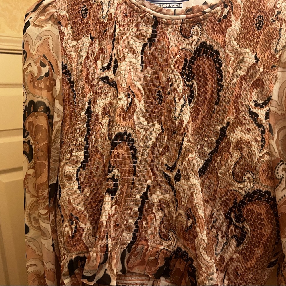 Aritzia Paisley Print Blouse
